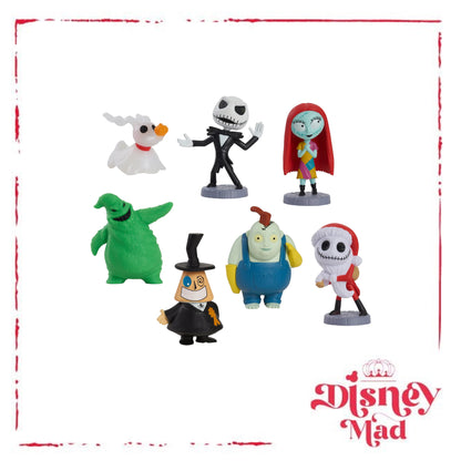 Disney Tim Burton's the Nightmare before Christmas 7-piece Collectible Figure Set