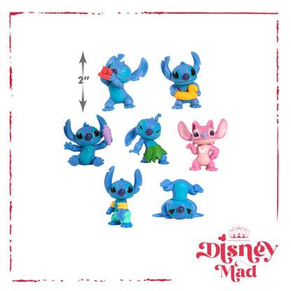 Disney Stitch 7-Piece Collectible Figure Set