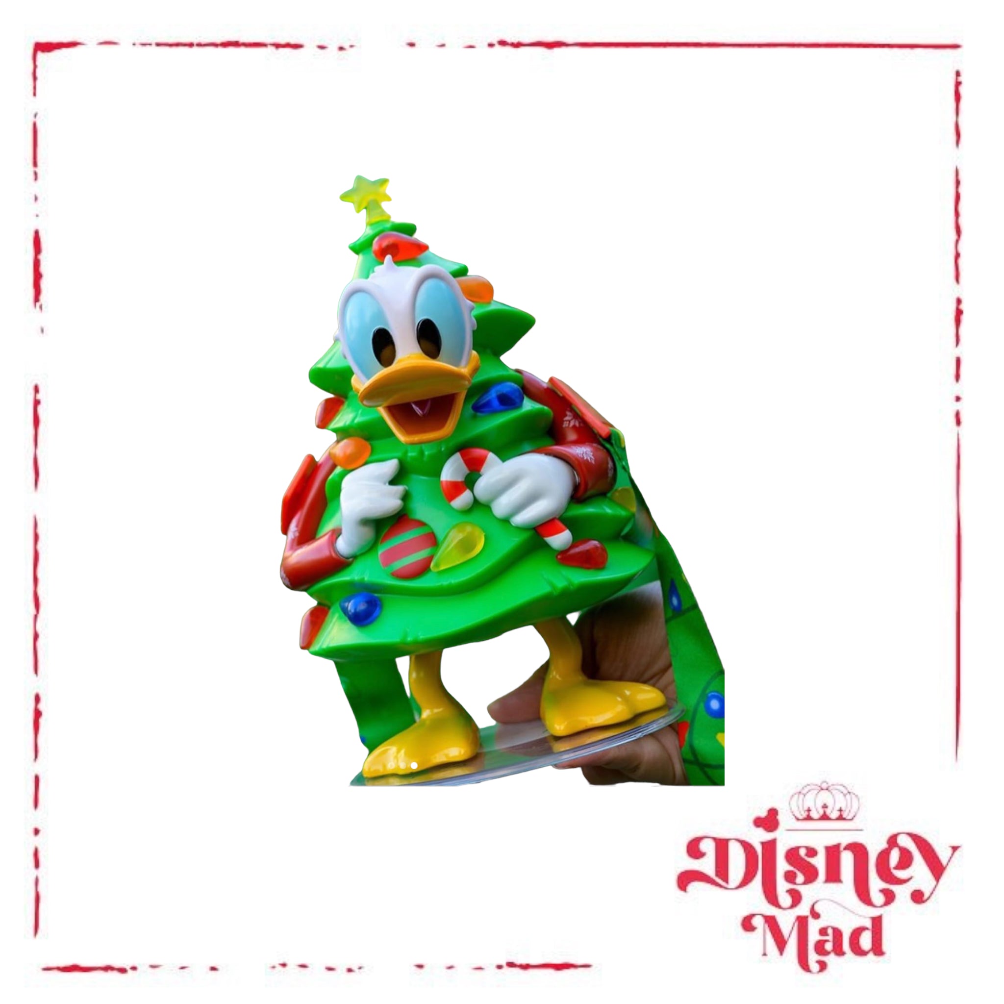 Donald Duck Christmas Tree Sipper Disney Parks Disney Mad Shop 2132