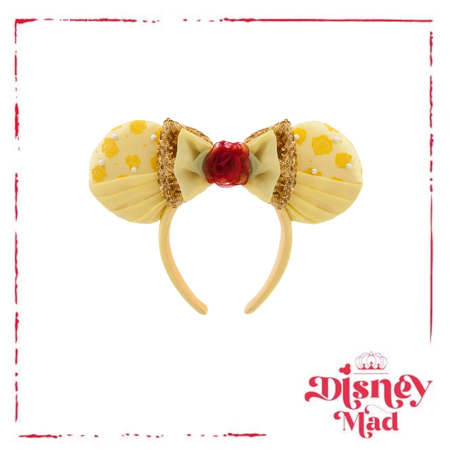 Disney Parks Belle Ears Headband