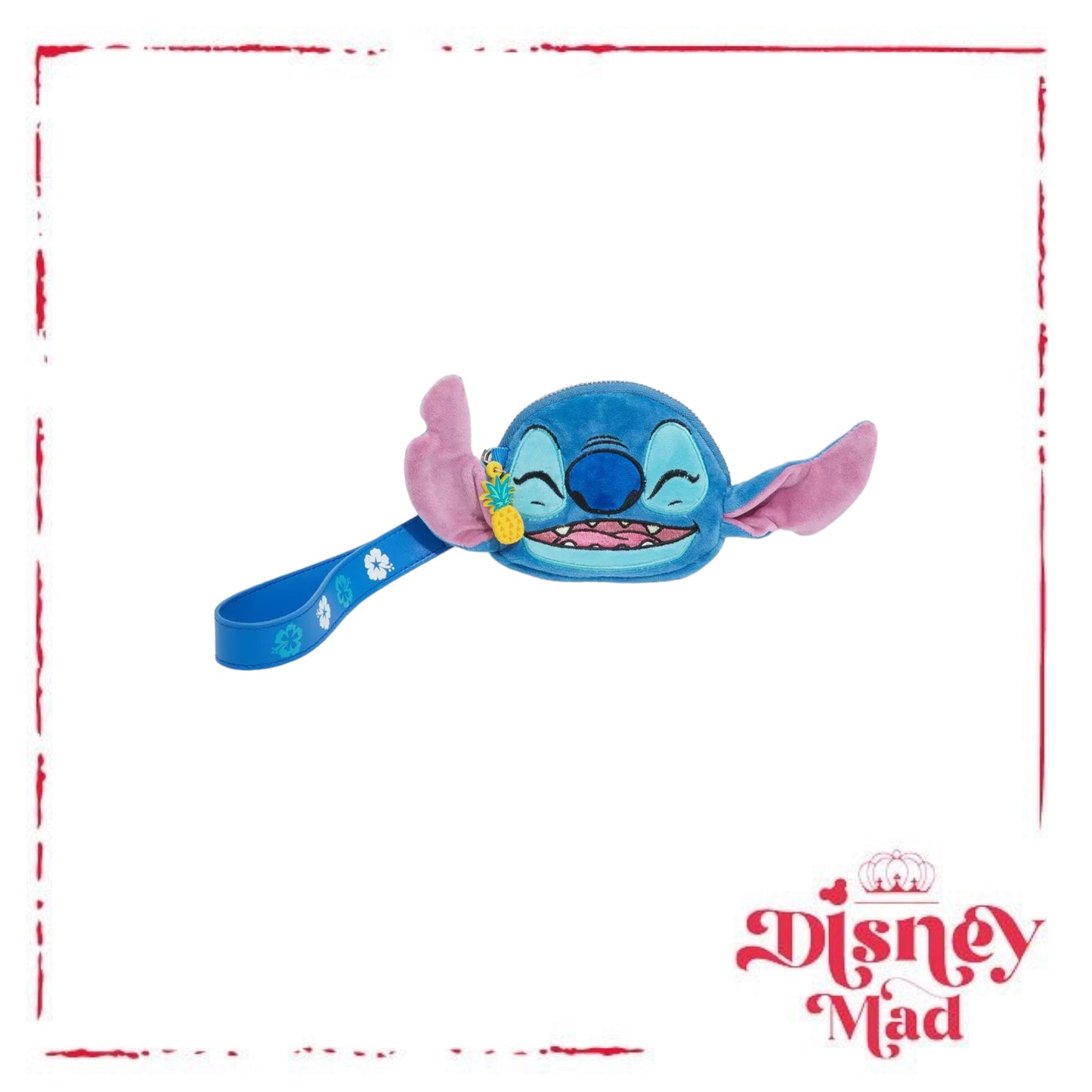 Disney Lilo & Stitch Figural Stitch Plush Coin Purse