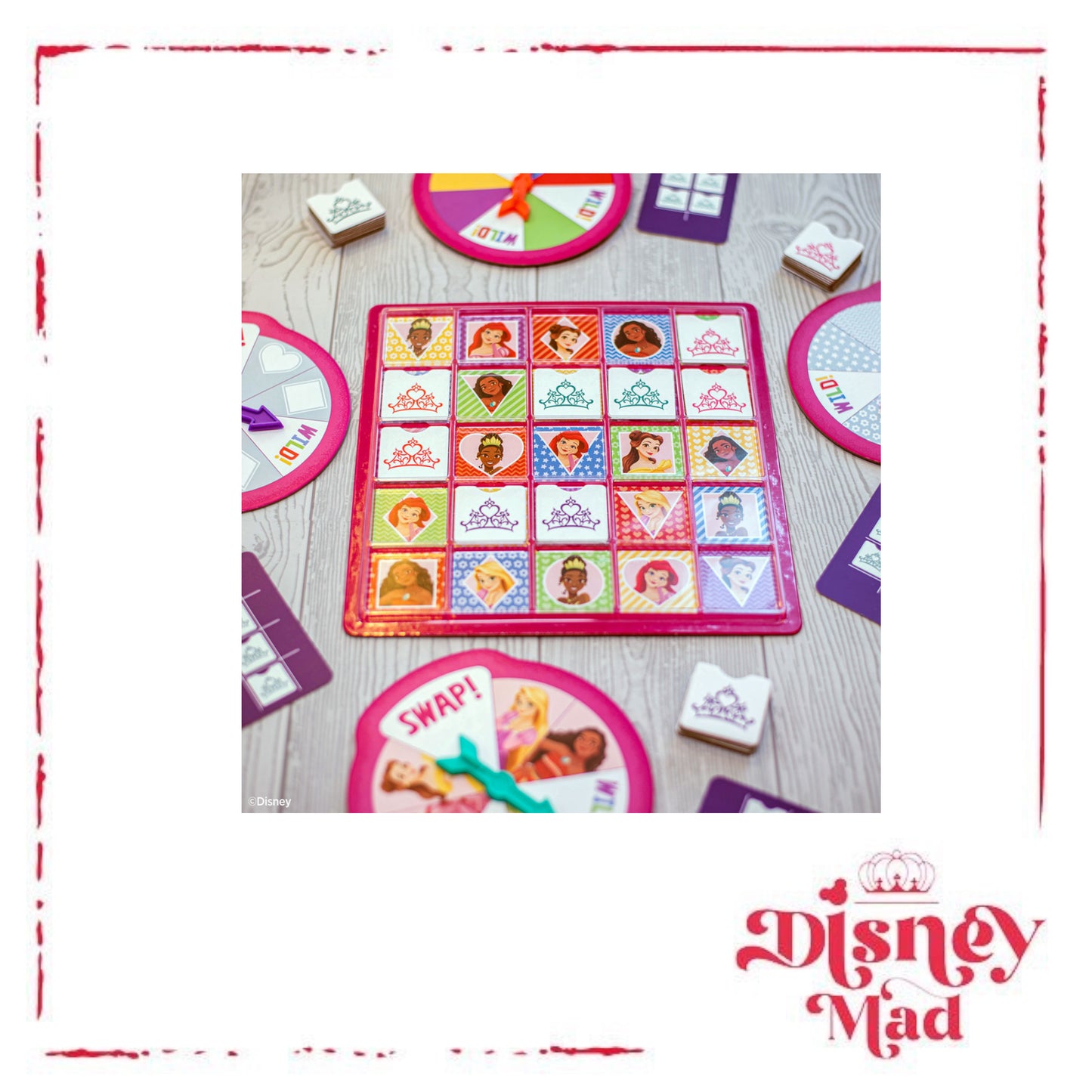 Disney Princess Pattern Party Game