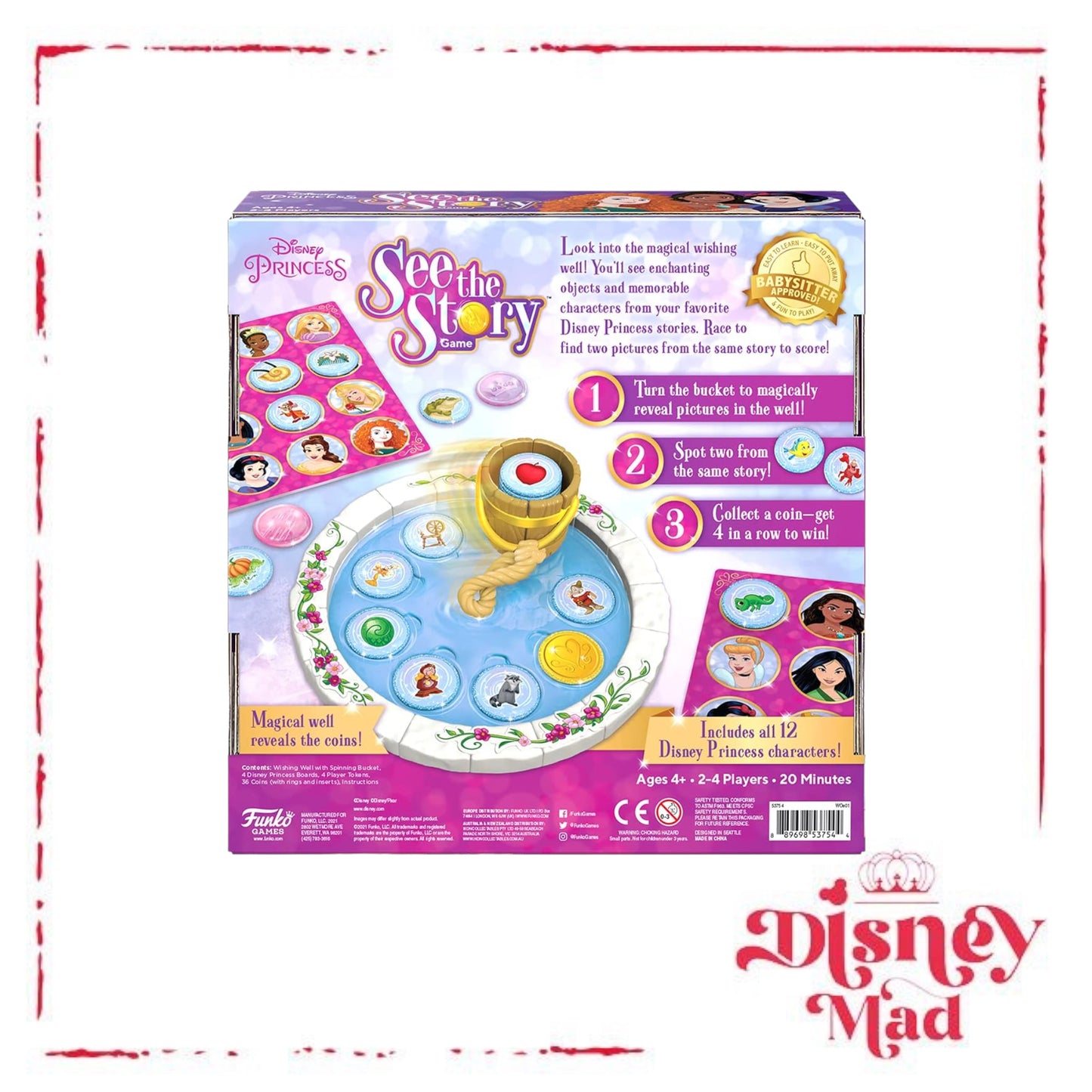 Disney Princess See the Story Game