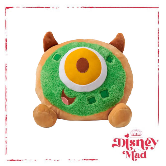 Mike Wazowski Avocado Breakfast Bagel Disney Munchlings Scented Plush – Garden Goodness – Medium 13 1/2'' – Monsters, Inc. - Disney Parks