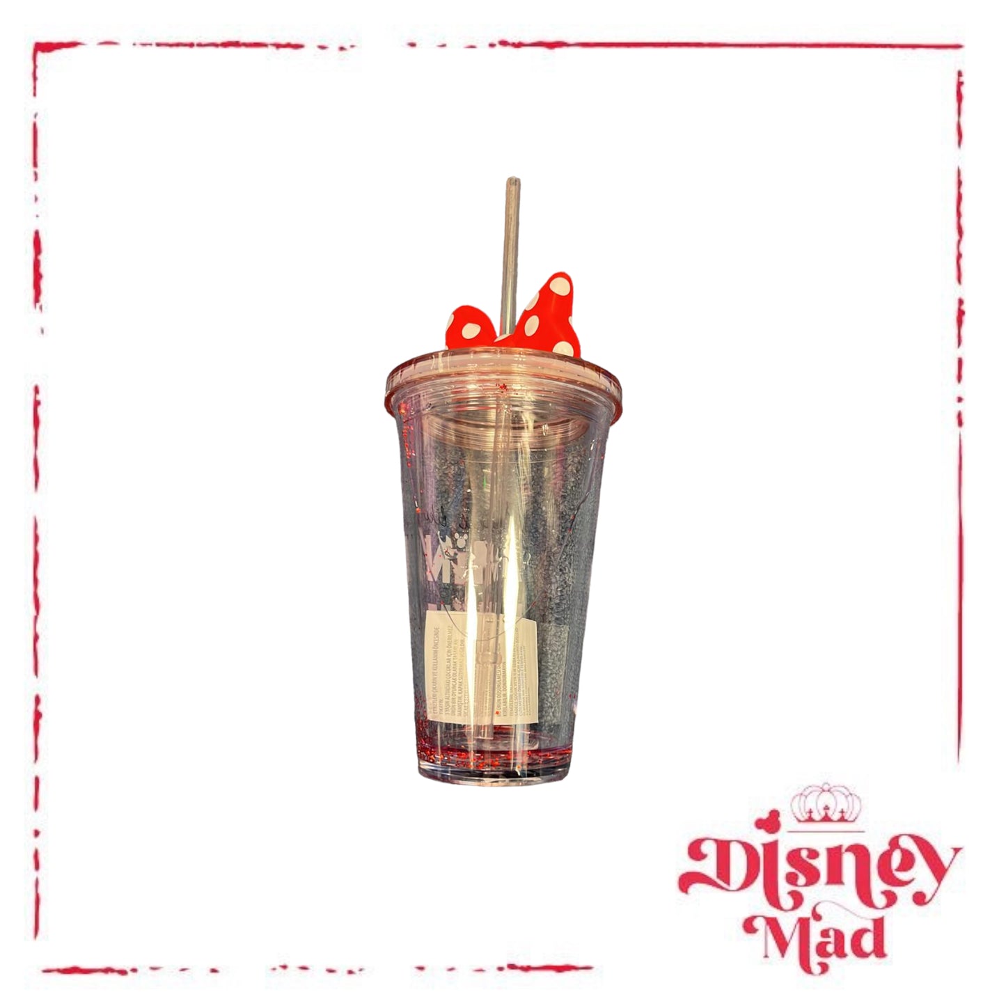 Disney Parks Sweet Like Minnie Mouse 19 oz Tumbler With Straw - Disney Parks