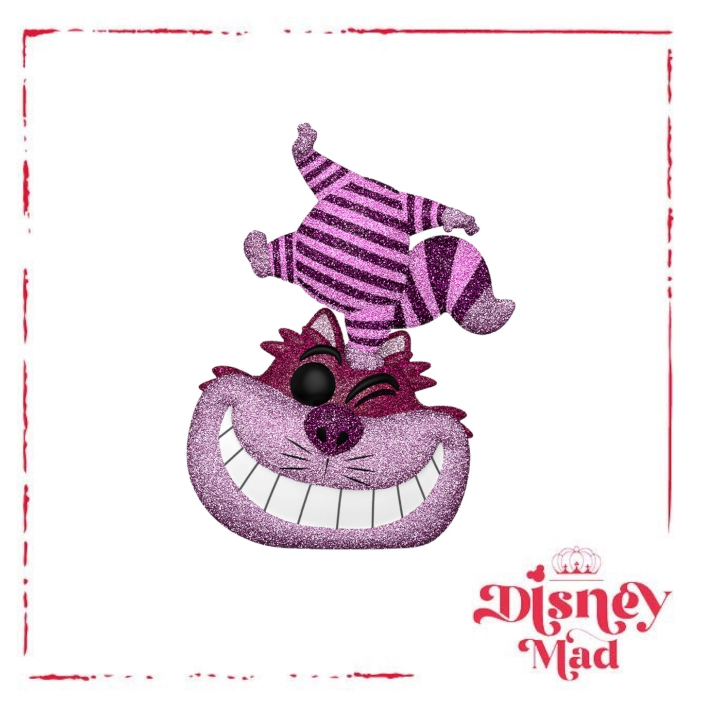 Disney100 Limited Edition Platinum Alice in Wonderland Cheshire Cat Cosplay Pop! & Bag Bundle