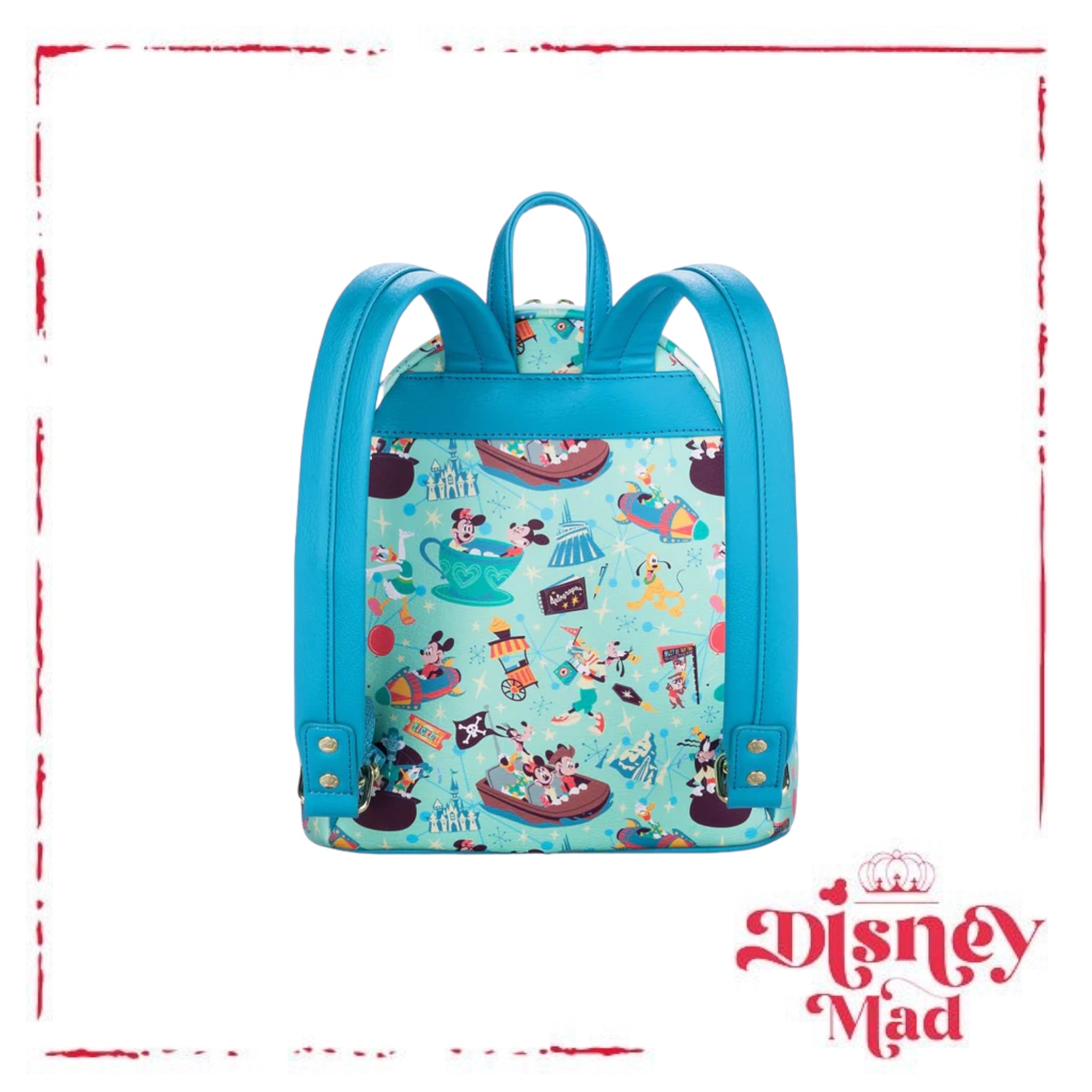 Loungefly Disney Parks Mickey Minnie Mouse & Friends at Play Mini popular Backpack NEW