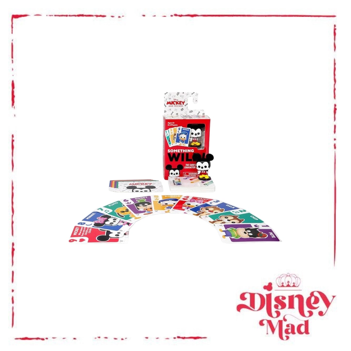 Funko Something Wild Family Card - Mickey & Friends Disney(Includes Collectable Mini POP!)