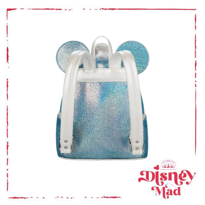 Disney Cruise Line 25th Anniversary Shimmering Seas Loungefly Mini Backpack