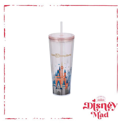 Cinderella Castle Starbucks® Tumbler with Straw – Walt Disney World