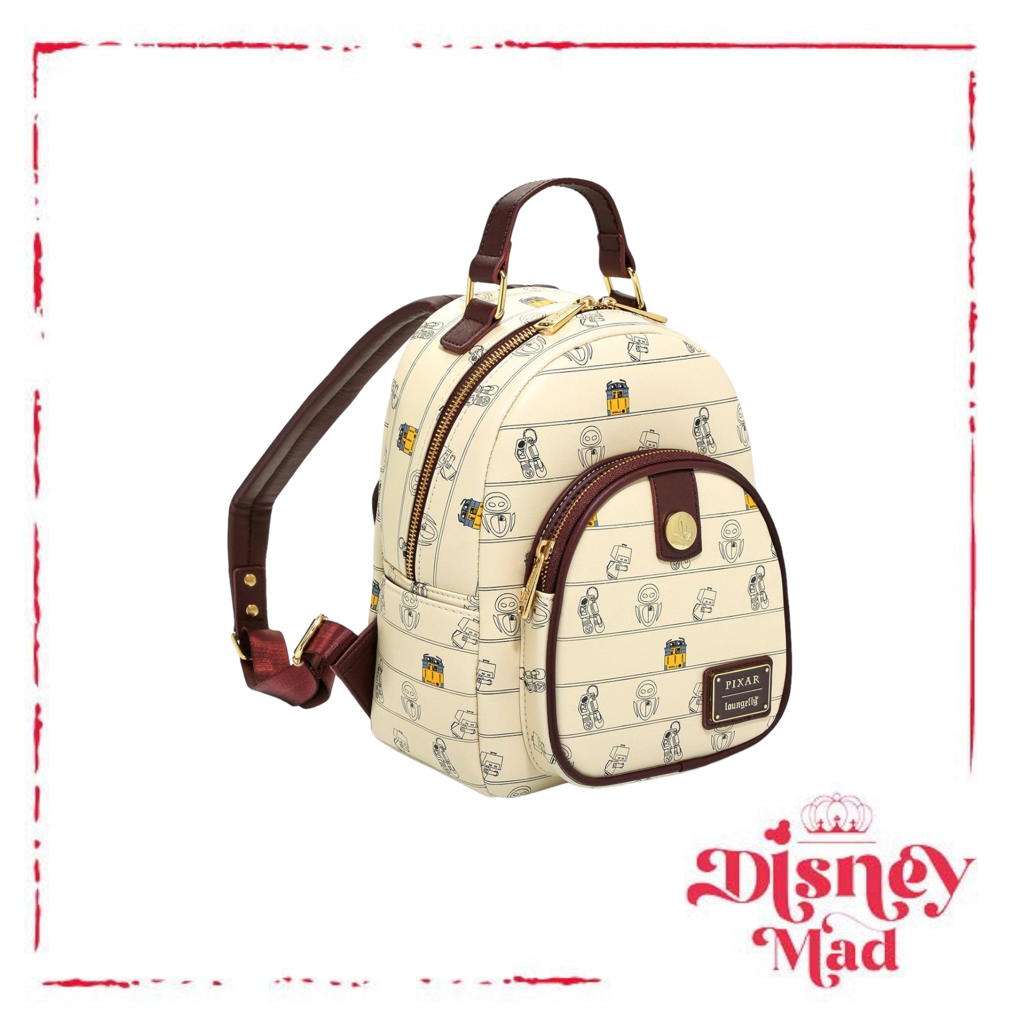 Loungefly Disney Pixar WALL-E Grid Mini Backpack - BoxLunch Exclusive, |  Backpacks, Mini backpack, Cute mini backpacks