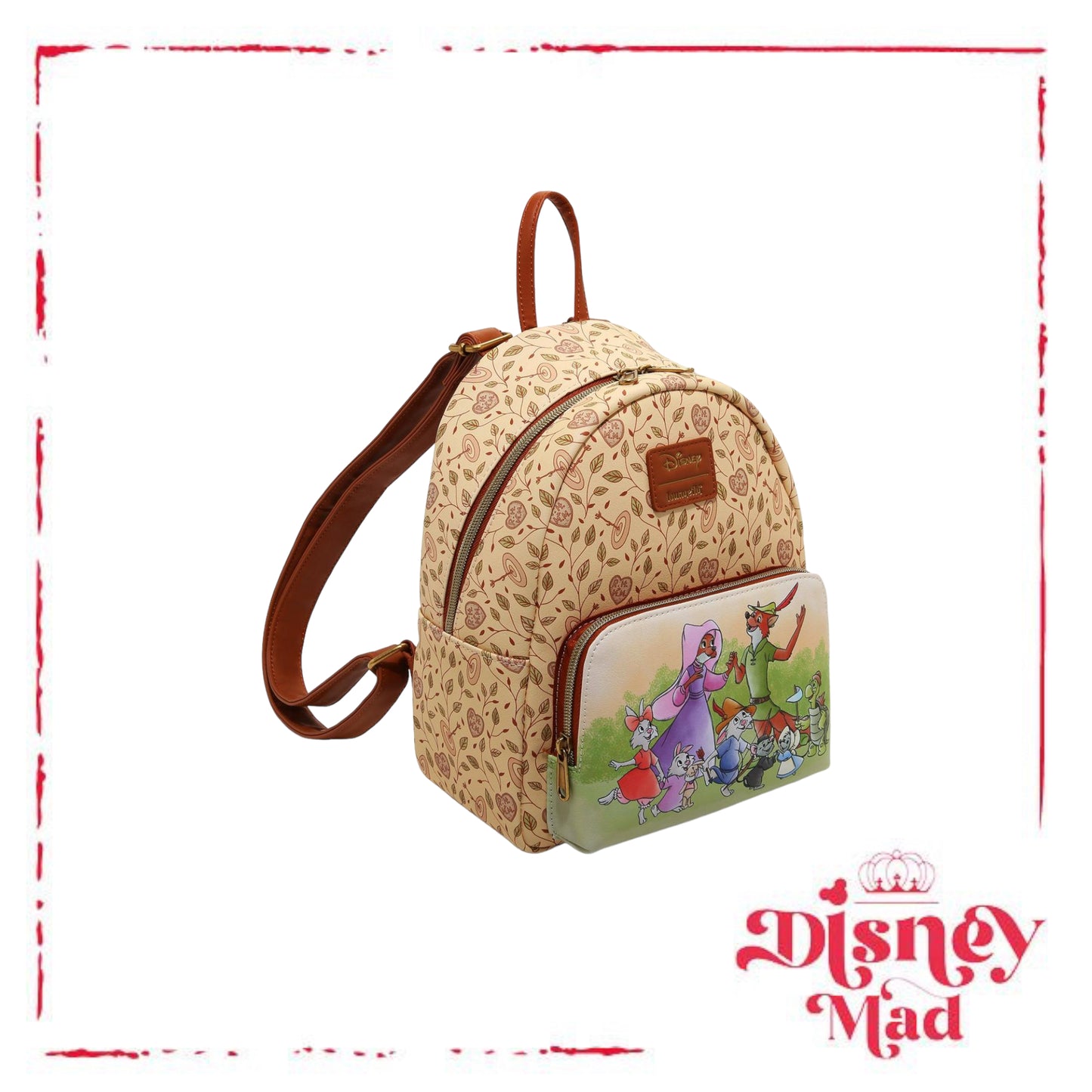 Loungefly Disney Robin Hood Friends Mini Backpack