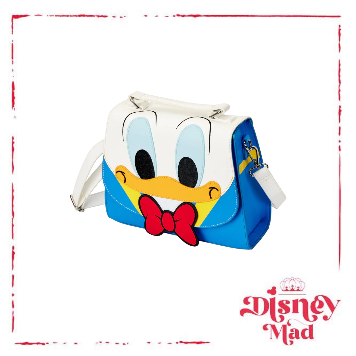 Disney Loungefly Donald Duck Cosplay Crossbody Bag