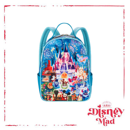 Disney Parks Loungefly Mini Backpack by Joey Chou