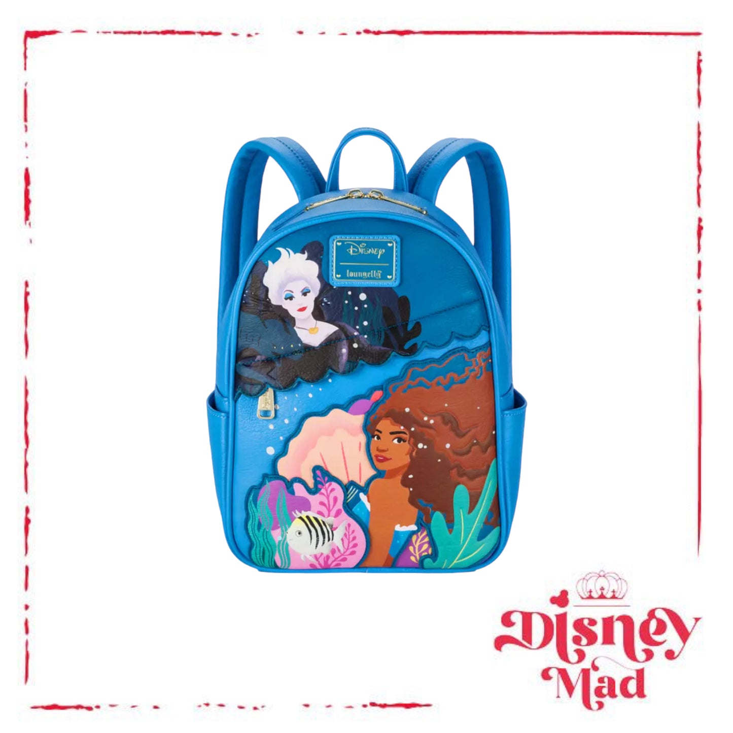 The Little Mermaid Loungefly Mini Backpack Live Action Film Disney Parks