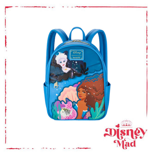 The Little Mermaid Loungefly Mini Backpack Live Action Film Disney Parks