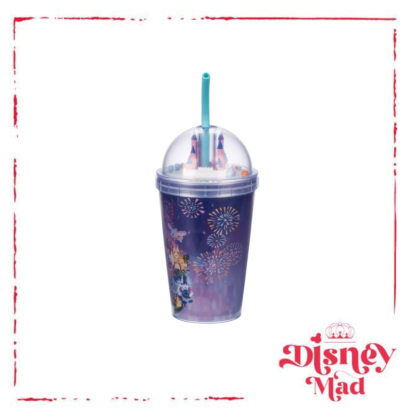 Disney Parks Tumbler with Straw by Joey Chou