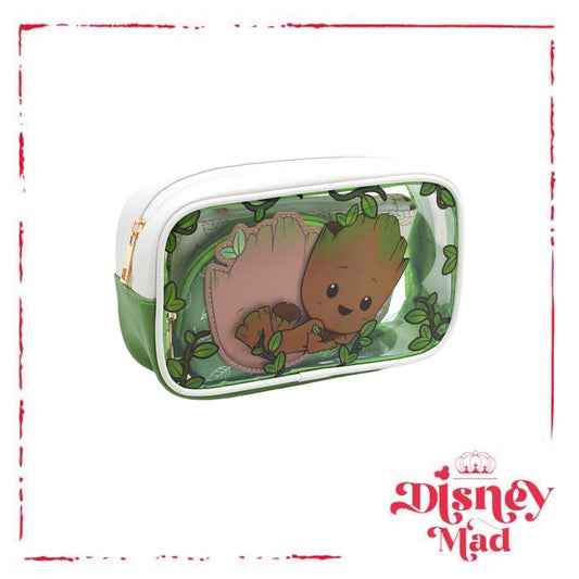 Marvel I Am Groot Chibi Groot Cosmetic Bag Set - BoxLunch Exclusive