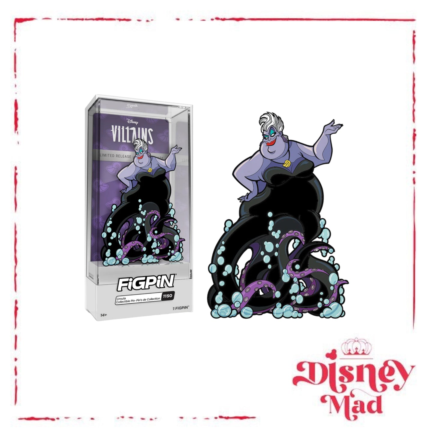 Disney Parks Exclusive Ursula FiGPin