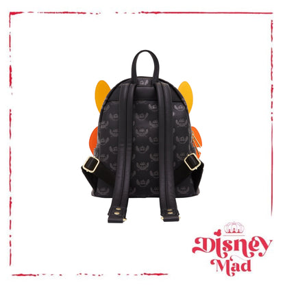 Loungefly Disney Lilo & Stitch: The Series Angel & Stitch Jack-O-Lantern Glow-in-The-Dark Mini Backpack - BoxLunch Exclusive