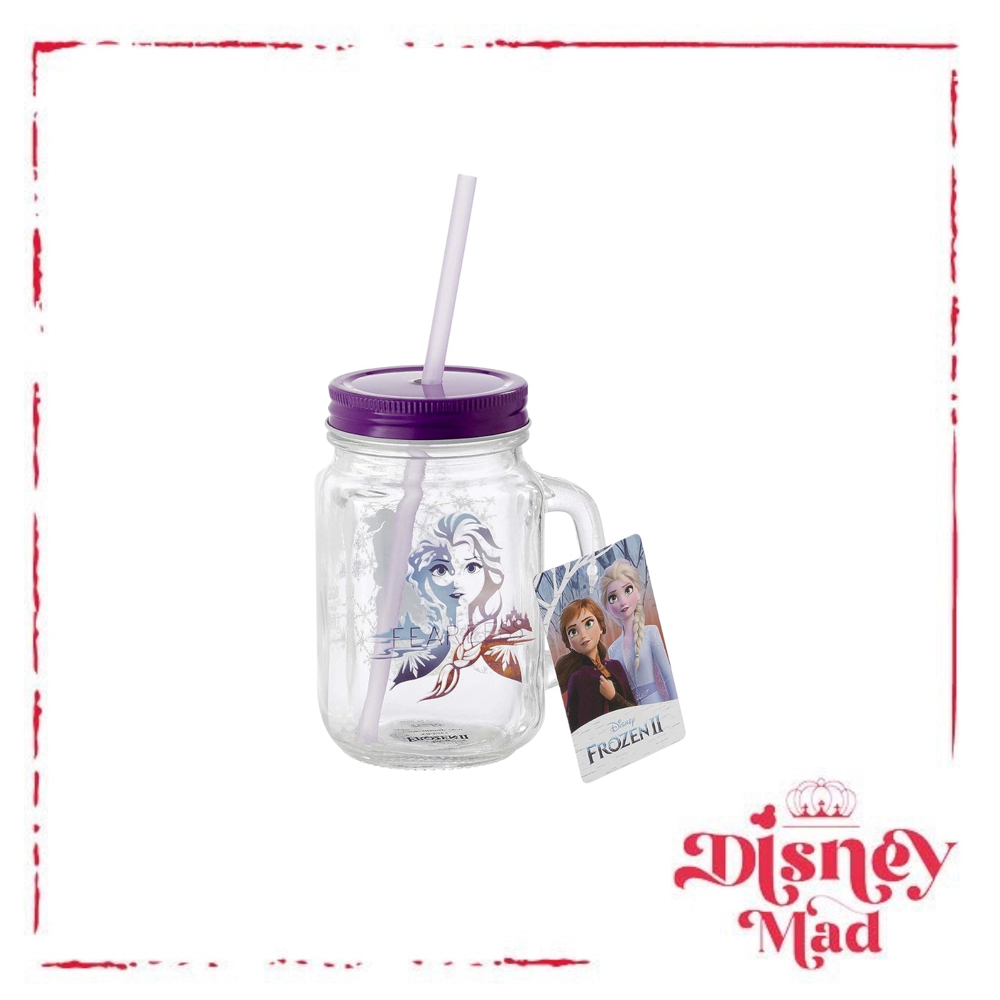 Disney Frozen 2 Mason Jar