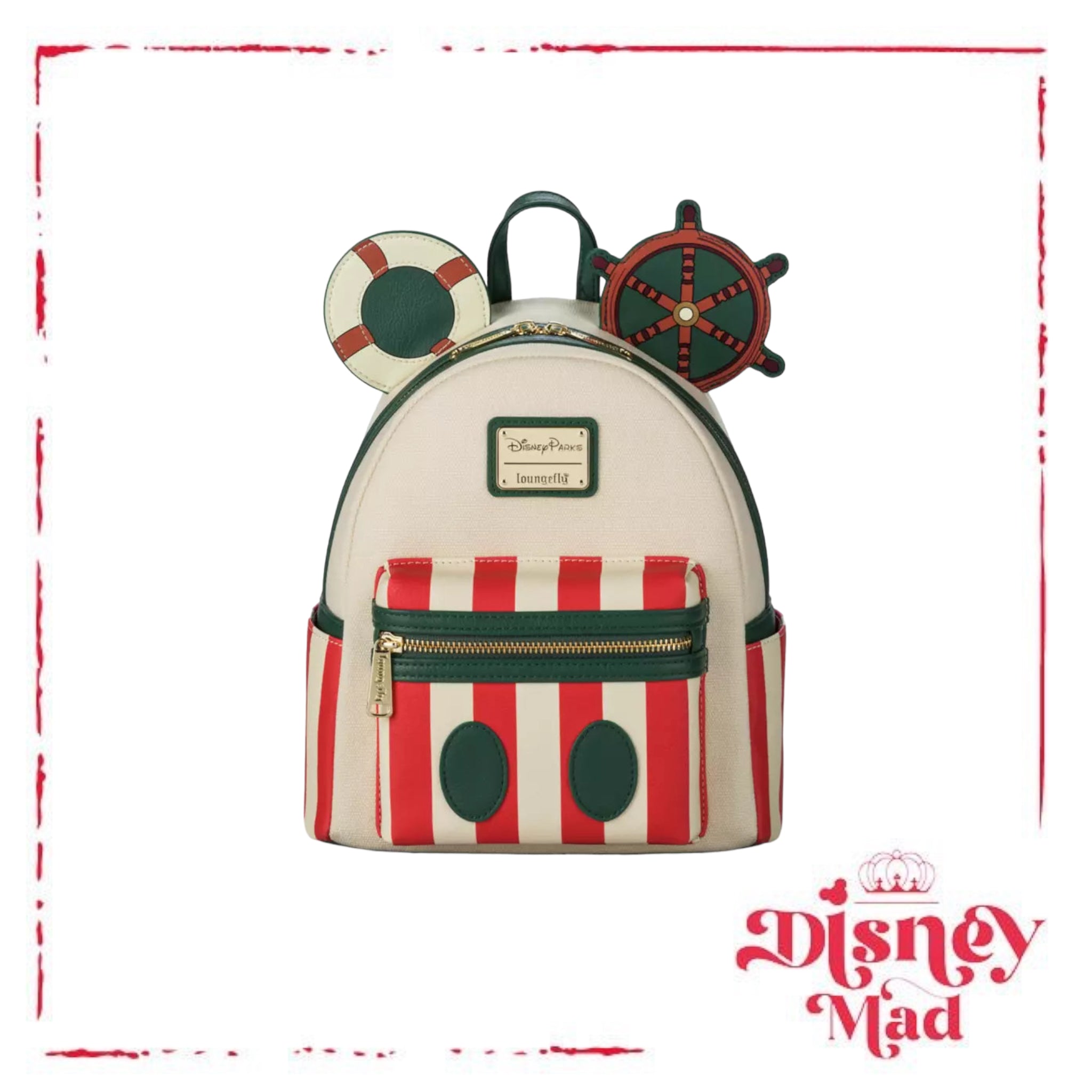 Mickey Mouse The Main Attraction Loungefly Mini Backpack Jungle Cruise