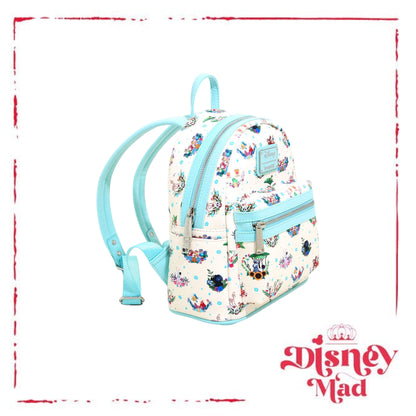 Loungefly Disney Princess Companion Floral Mini Backpack