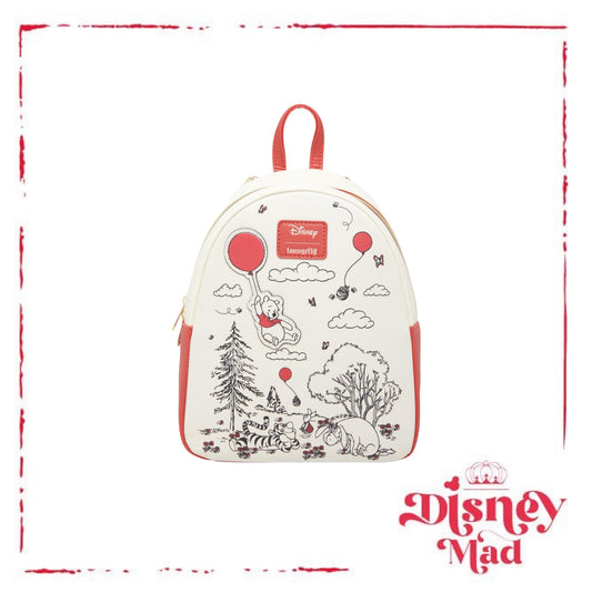 Loungefly Disney Winnie The Pooh Balloons Mini Backpack