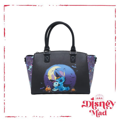 Loungefly Disney Lilo & Stitch Halloween Scrump & Stitch Satchel Bag