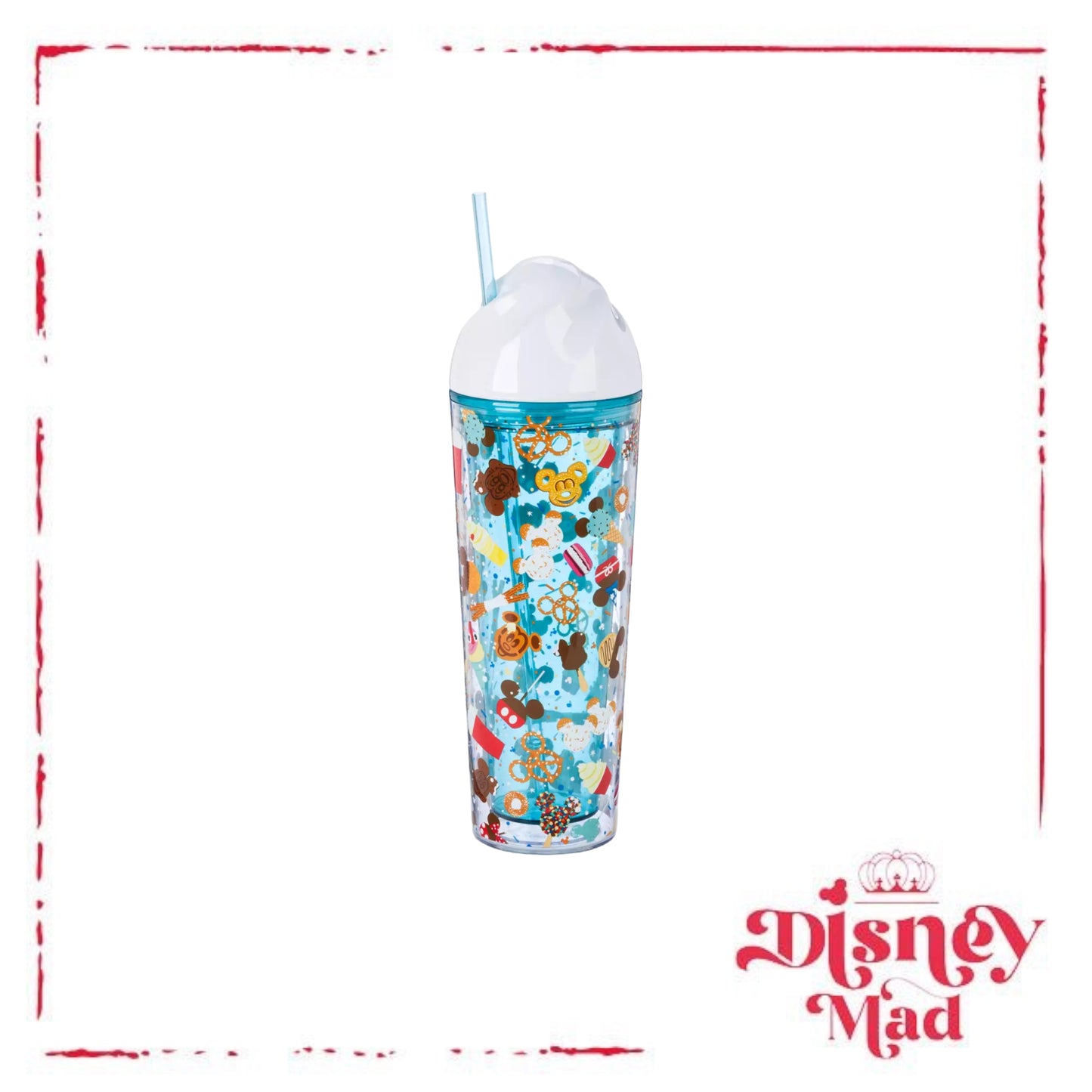 Disney Parks Food Icons Tumbler with Straw