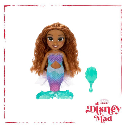 Disney Little Mermaid 6 inch Petite Ariel Fashion Doll with Seashell Brush Inspired by the Movie