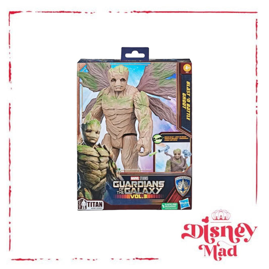 Marvel Studios' Guardians of the Galaxy Vol. 3 Titan Hero Series Blast 'N Battle Groot Action Figure (11.5")