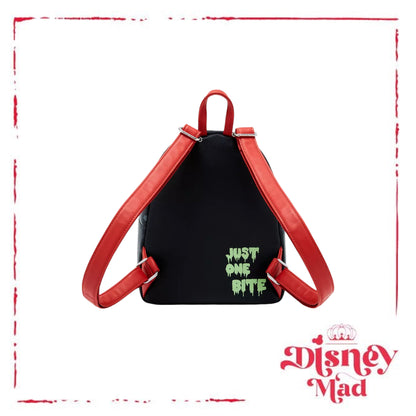 Loungefly Disney Snow White And The Seven Dwarfs Poison Apple Glow-In-The-Dark Mini Backpack