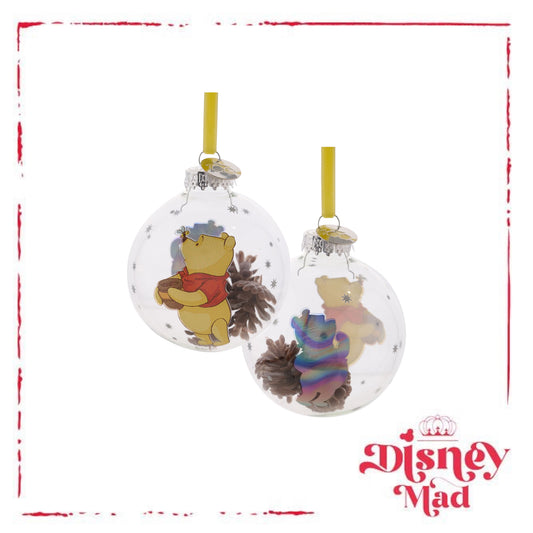 Disney 100 Glass Bauble - Winnie