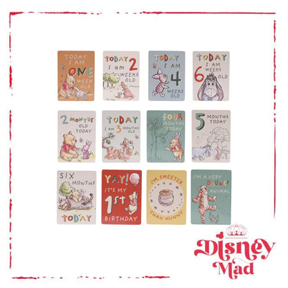 Disney Winnie The Pooh Milestone Cards