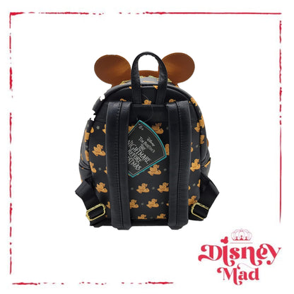 Disney Loungefly Nightmare Before Christmas Gingerbread Scary Teddy Mini Backpack