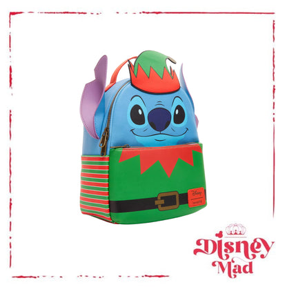 Disney Loungefly Lilo & Stitch Elf Stitch Mini Backpack