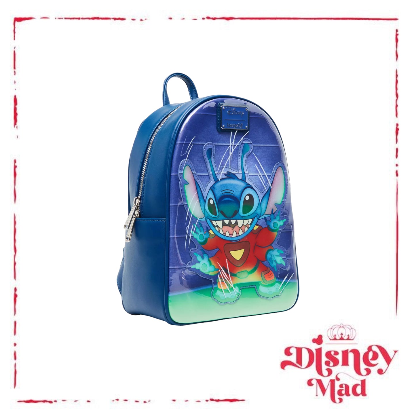 Loungefly Disney Lilo & Stitch Experiment 626 Stitch Mini Backpack