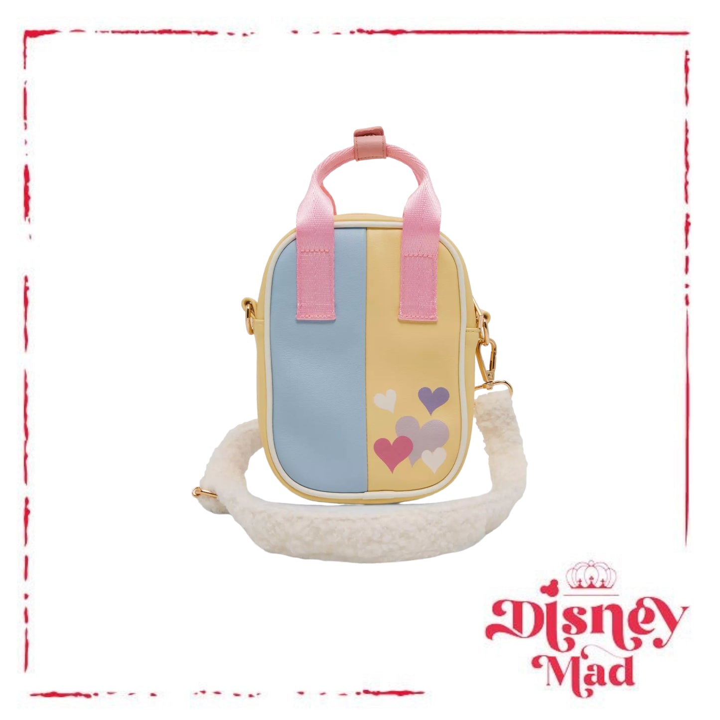 Disney Lilo & Stitch Multicolored Stitch & Angel Crossbody Bag