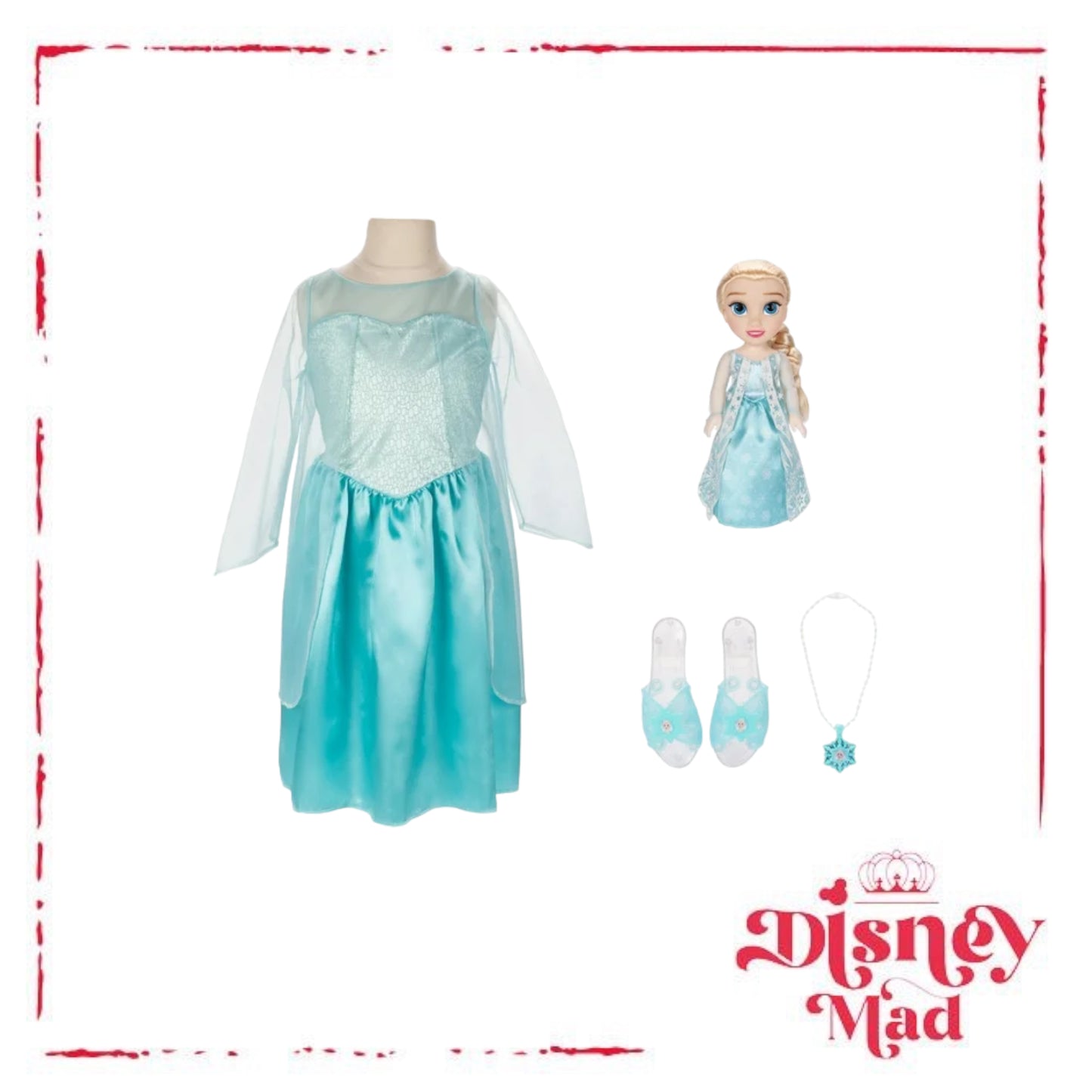 Disney Princess Elsa Doll With Dress