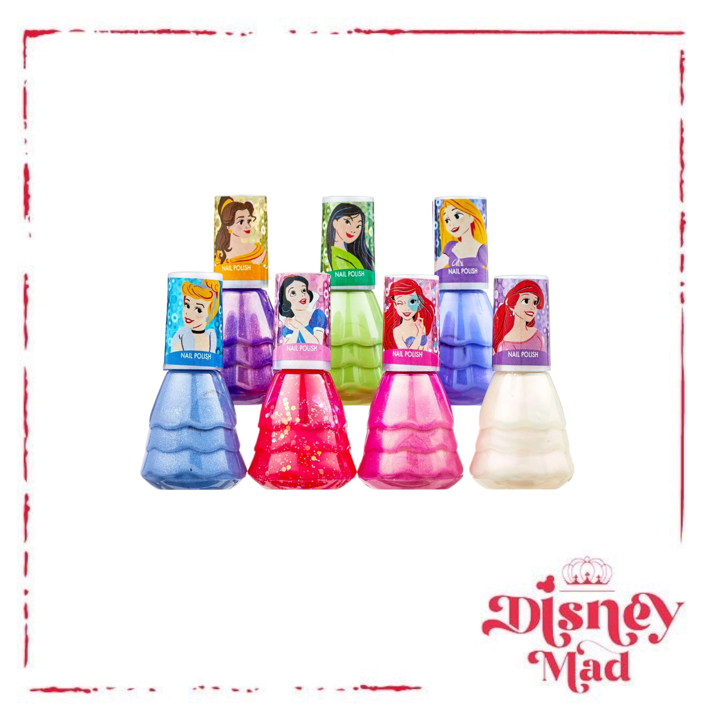 Disney Princess 18-Piece Nail Polish Gift Set