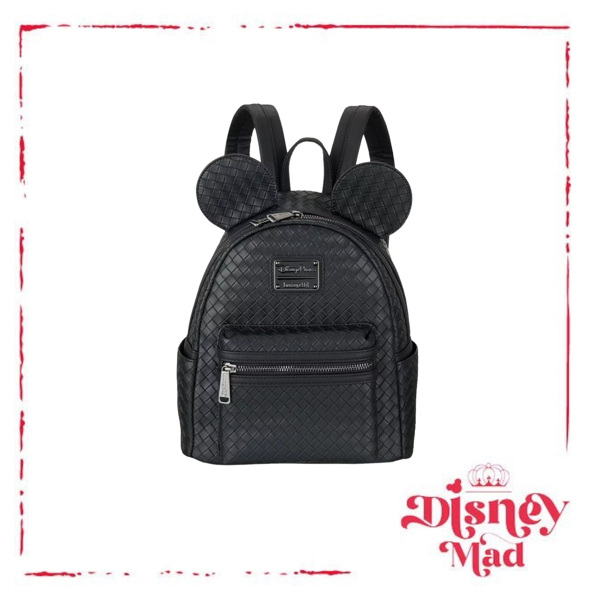 Disney Mickey Mouse Woven on sale Loungefly Mini Backpack