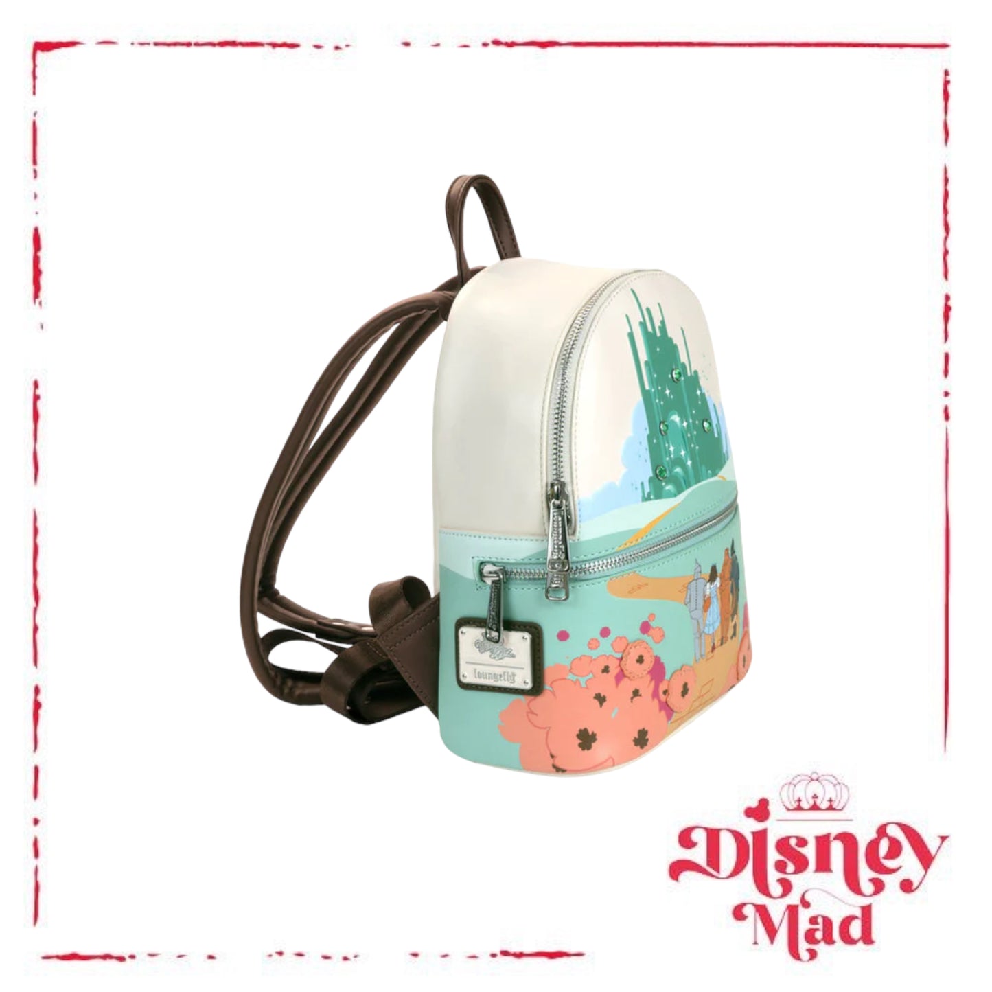 Christmas Deal - Wizard Of OZ Emerald City Loungefly Mini Backpack