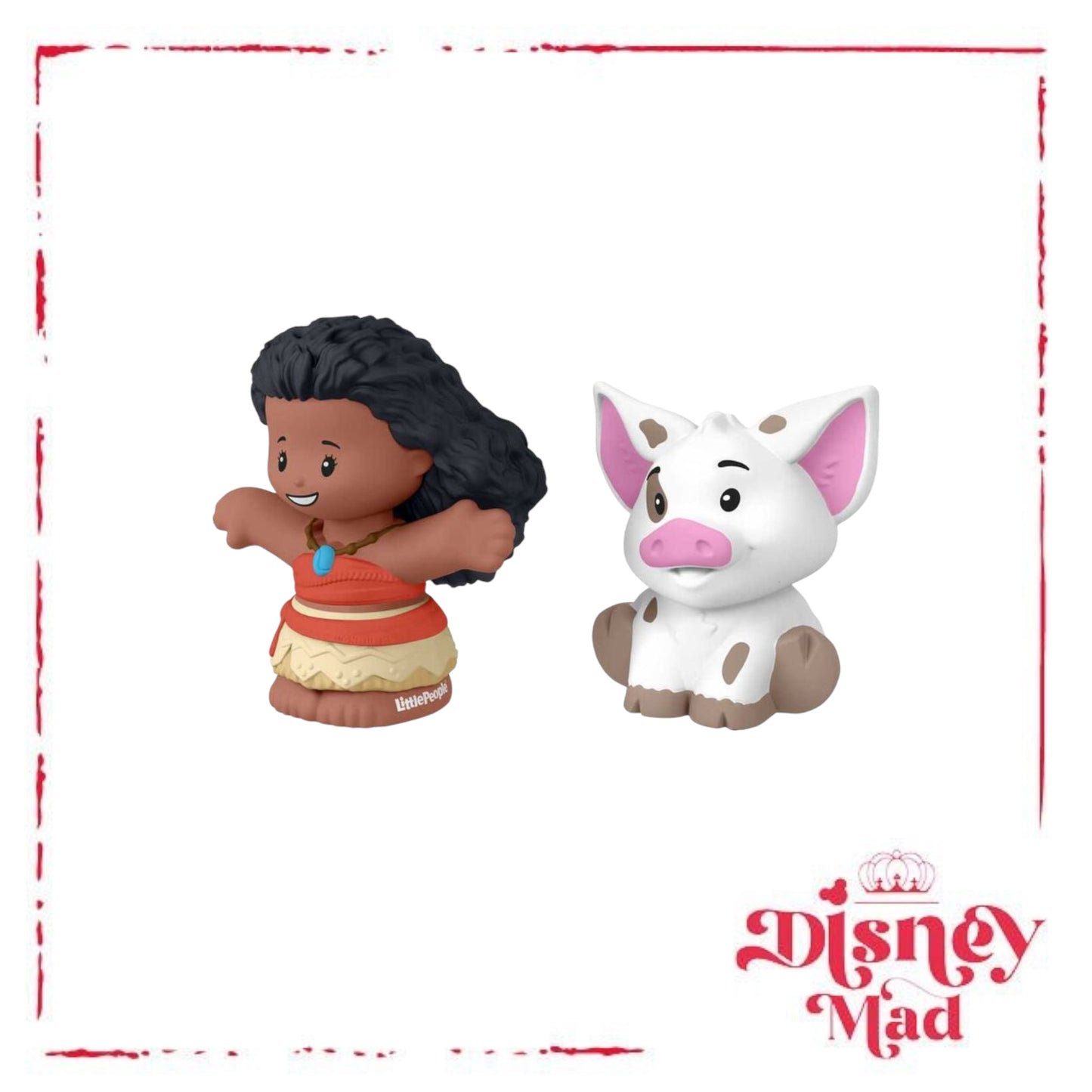 Fisher-Price Little People Disney Princess Moana and Pua