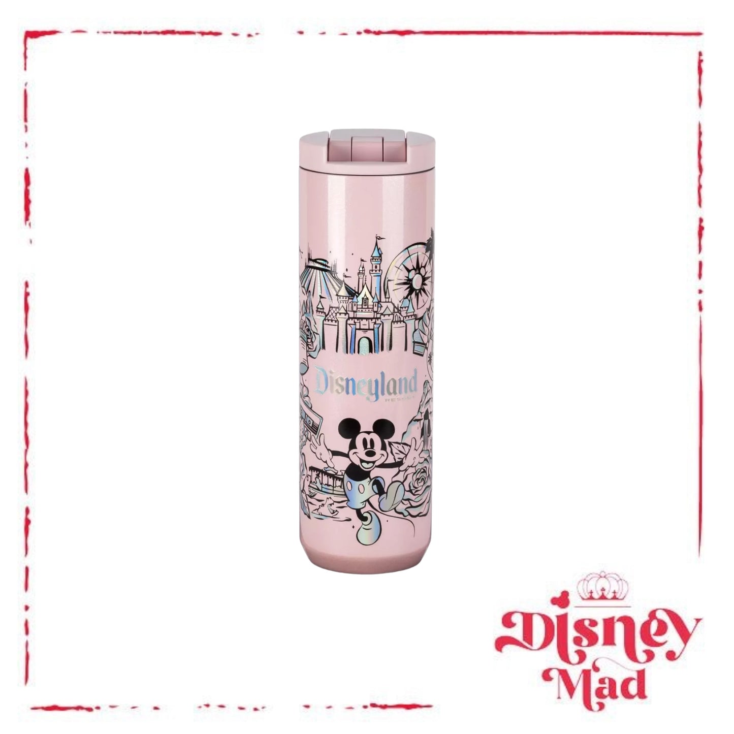 Disneyland Stainless Steel Starbucks® Water Bottle - Disney Parks