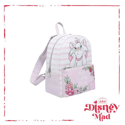 Loungefly Disney The Aristocats Marie Stripe Mini Backpack