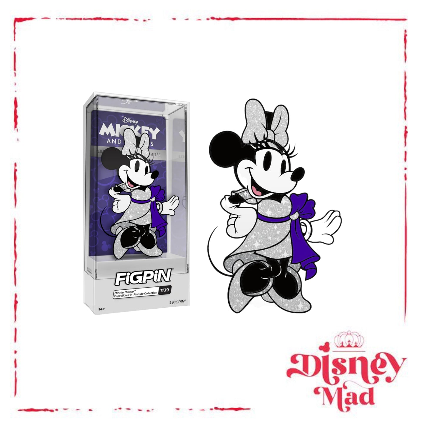 Disney Parks Exclusive Minnie Mouse FiGPin Disney 100