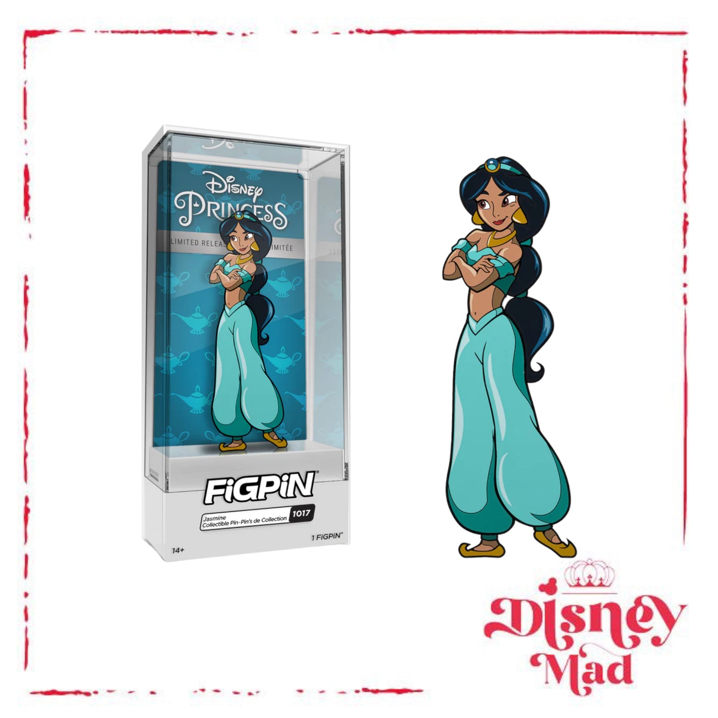 Disney Parks Exclusive Jasmine FiGPin