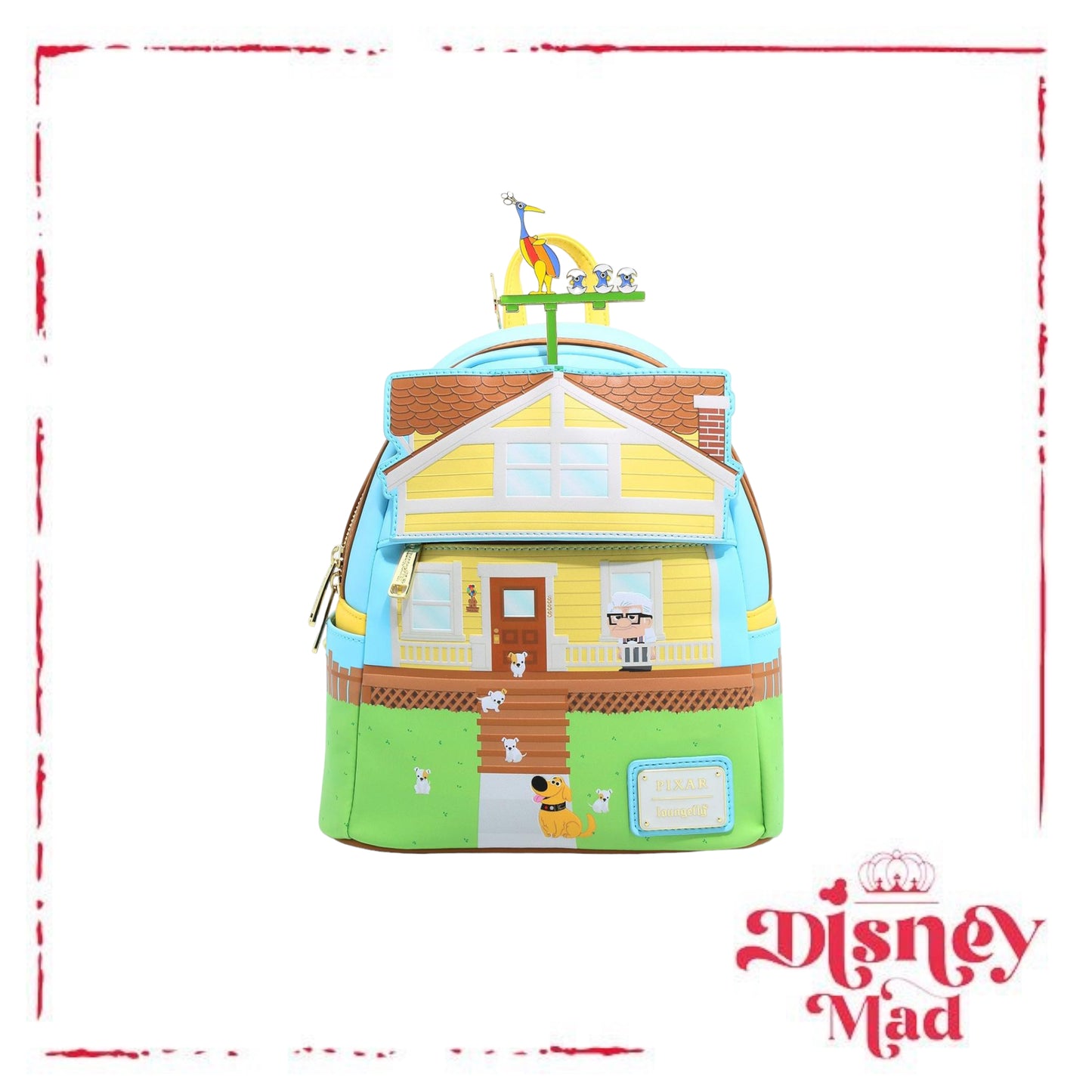 Loungefly Disney Pixar Up House & Characters Mini Backpack - BoxLunch Exclusive