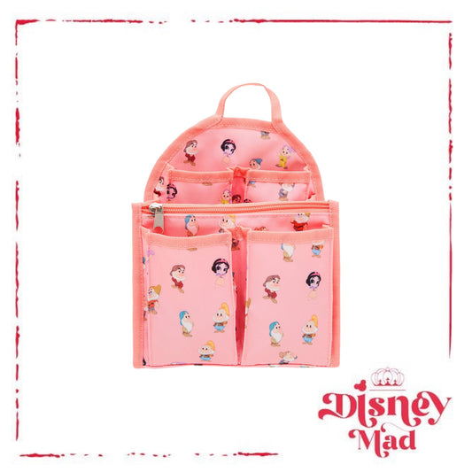 Disney Snow White and the Seven Dwarfs Character Allover Print Backpack Organiser